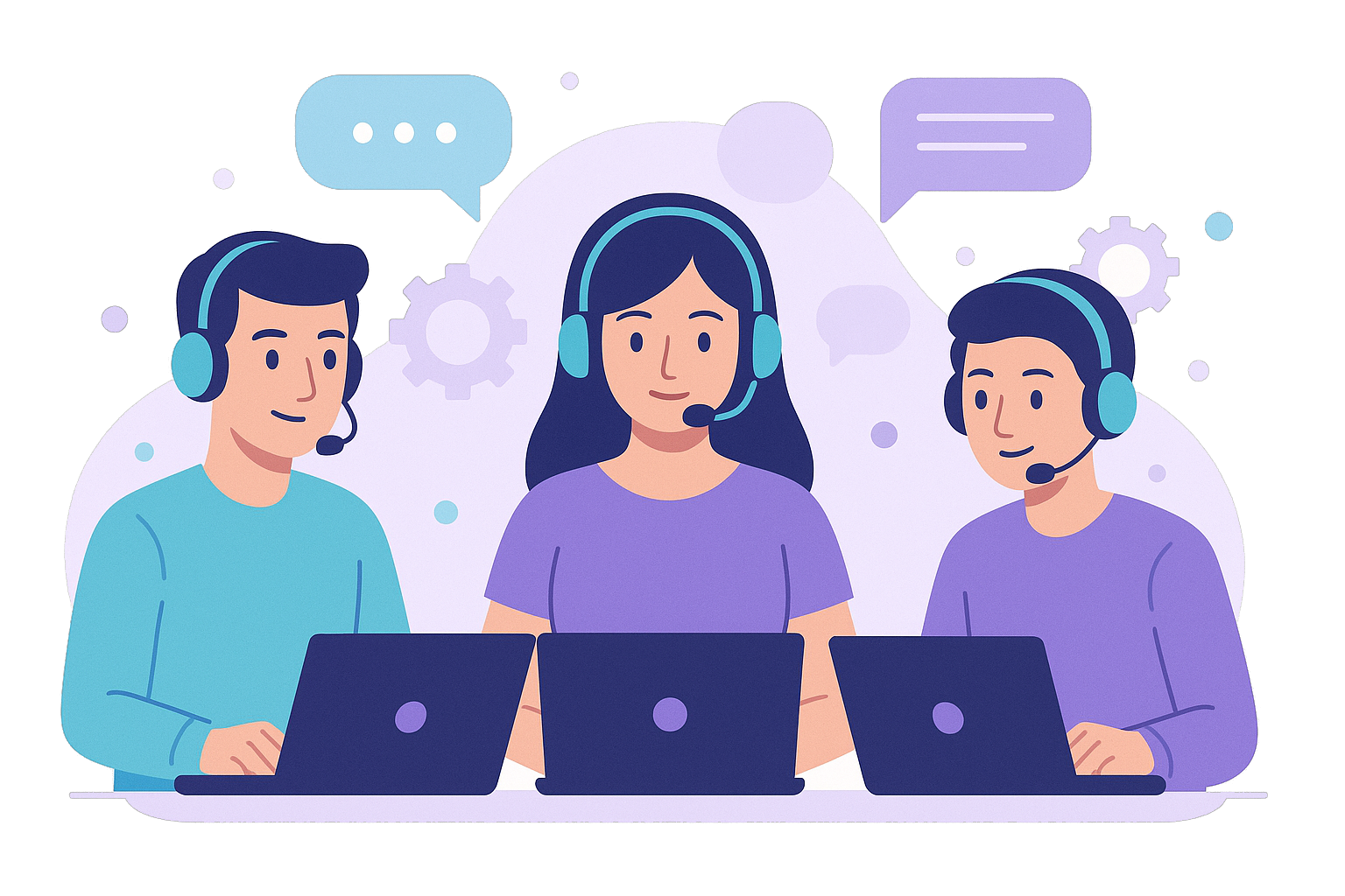 お問い合わせイラスト